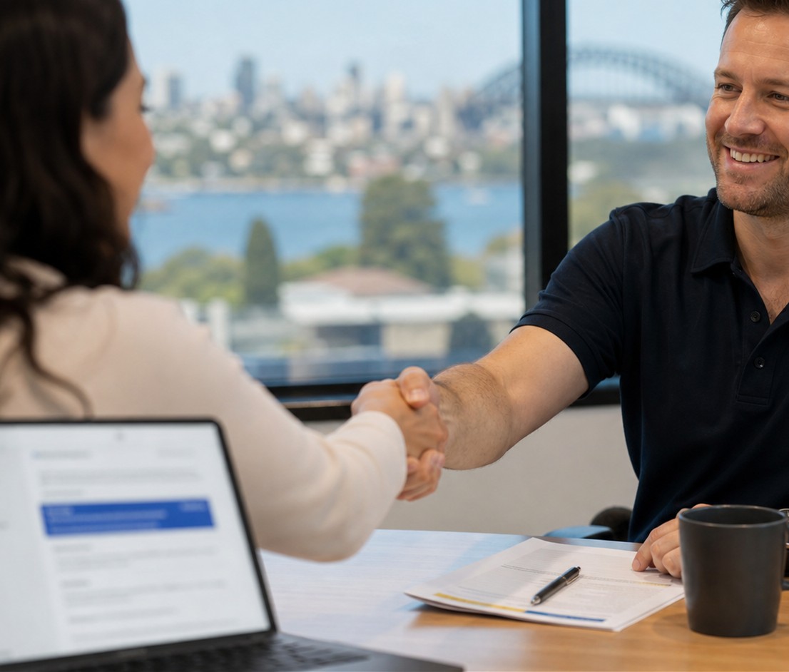 Professional introduction after referral consent