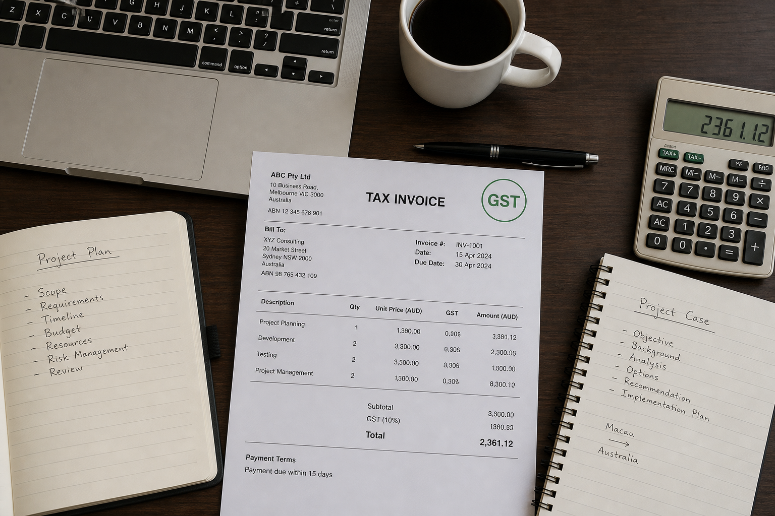 GST and invoicing review